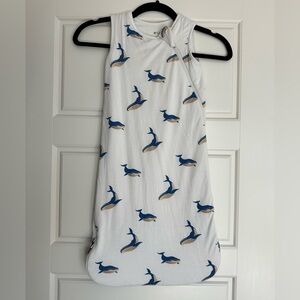 1 tog Kyte baby sleep sack sag whale print